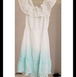 Custom dip dyed sundress